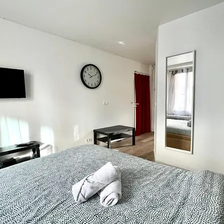 Апартаменты Studio 2 People Wifi Netflix Proche Paris
